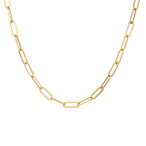 14k Yellow Gold Italian 18” Necklace