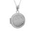 18k White Gold Round Shape Locket