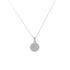 14k White Gold (0.24 Ct. Tw.) Diamond Necklace