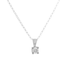 10k White Gold (0.20 Ct. Tw.) Diamond Necklace