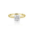 14k Yellow Gold Solitaire Engagement Ring