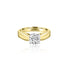 14k Yellow Gold Solitaire Engagement Ring