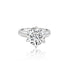 18k White Gold Solitaire Engagement Ring