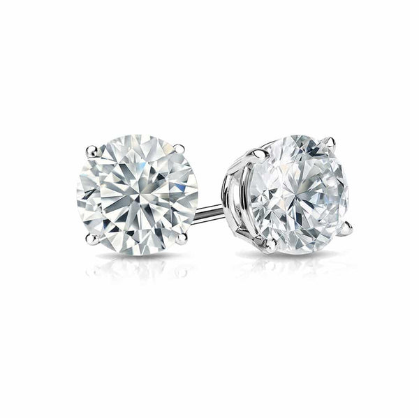 14k White Diamond Stud (0.24 Ct. Tw.) Earring