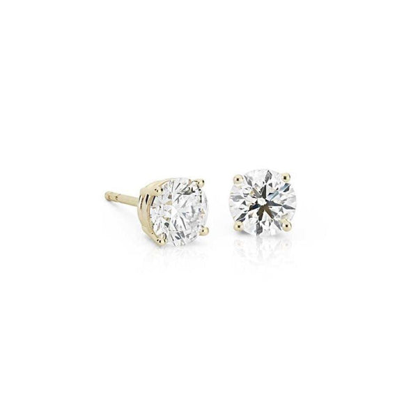 14k Yellow Gold (0.40 Ct. Tw.) Diamond Stud Earrings