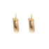 18k Yellow Gold Hoops Jenny Earrings