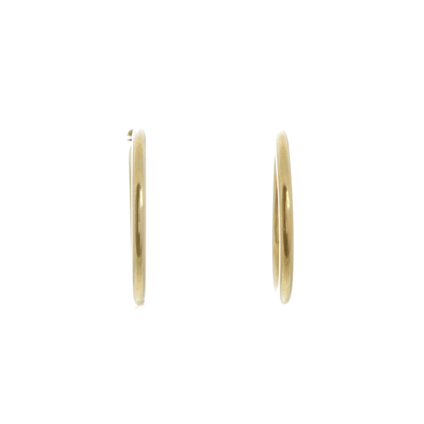 14k Yellow Gold Sleepers Rebecca Earrings