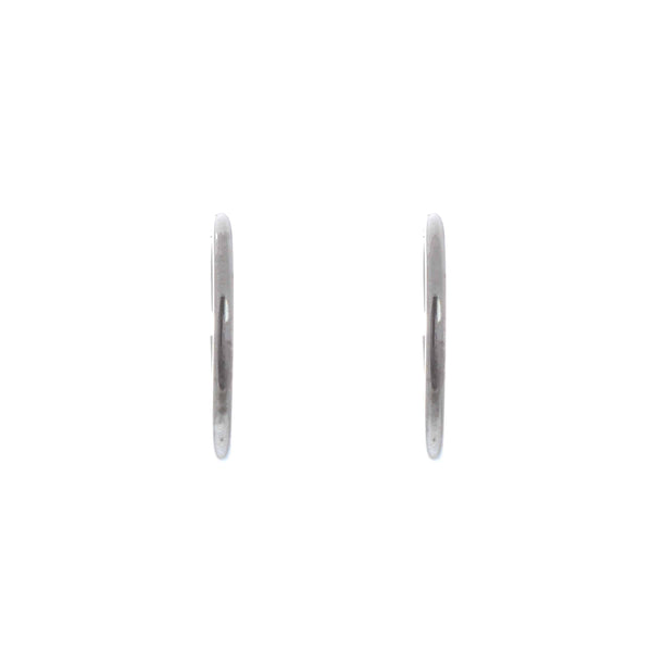 14k White Gold Sleeper Summer Earrings