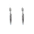 18k White Gold Hoops Alina Earrings