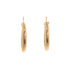 18k Yellow Gold Round Tube Hoops Keira Earrings