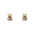 18k Yellow Gold Teddy Bear Cubic Gwendolyn Earrings