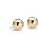 18k Yellow Gold Ball Studs High Kelly Earrings