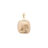 18k Yellow Gold Madonna Pendant