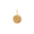 18k Yellow Gold Baptismal Vintage Pendant