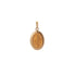 14k Yellow Gold Oval Miraculous Pendant