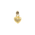 18k Yellow Gold Puffed Heart Italy Pendant