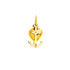 10k Yellow Gold Faith Hope Charity Pendant