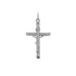 18k White Gold Traditional Cross