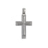 18k White Gold Fancy Cross Italy Pendant