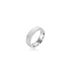 10k White Gold Diamond Cut Band (6mm)