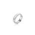 10k White Gold Diamond Cut Band (6mm)