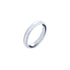 14k White Gold Classic Wedding Band (3mm)