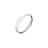 14k White Gold Classic Wedding Band (3mm)