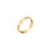 18k Yellow Gold Classic Wedding Band (4mm)