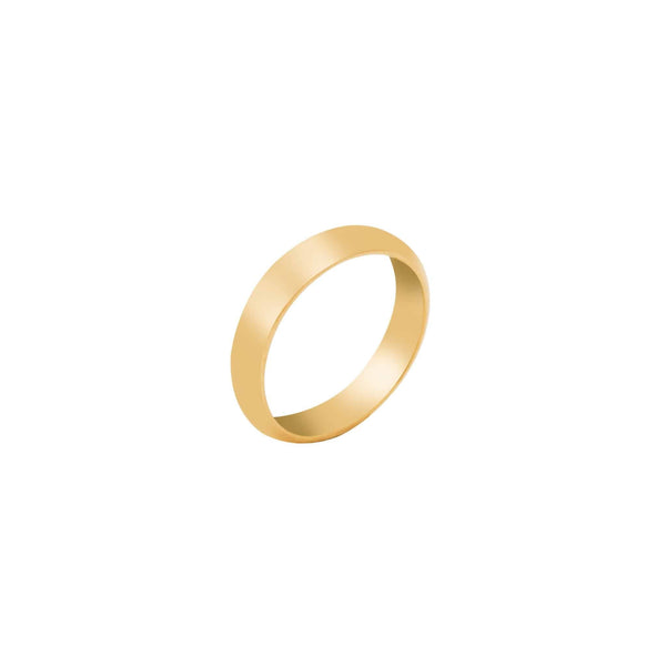 18k Yellow Gold Classic Wedding Band (6mm)