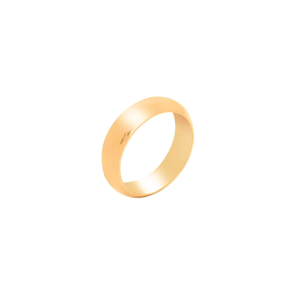 18k Yellow Gold Classic Wedding Band (5.5mm)