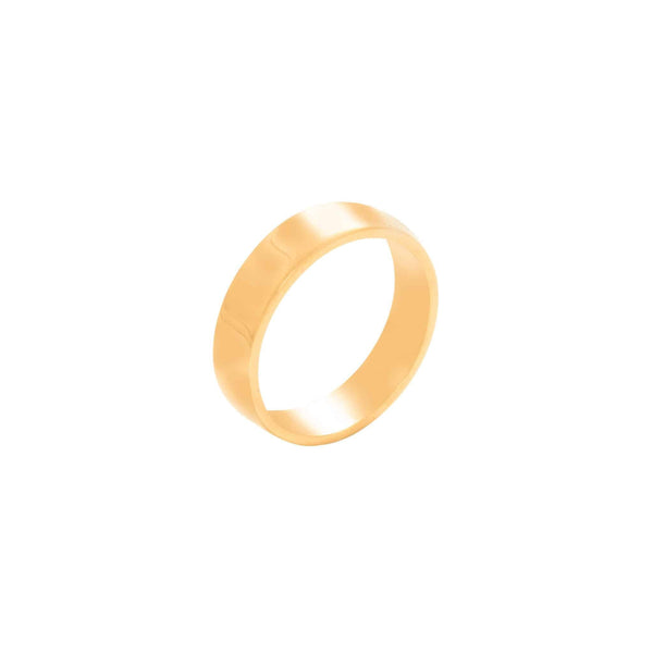 18k Yellow Gold Classic Wedding Band (4mm)