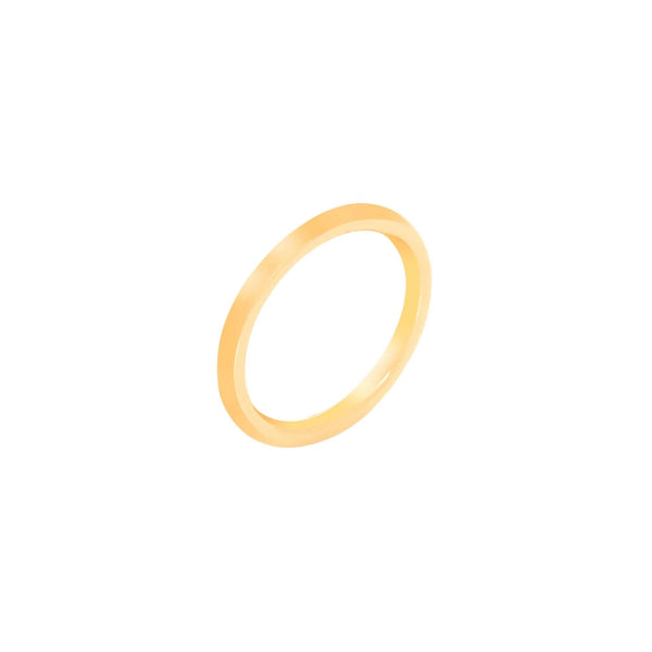 18k Yellow Gold Classic Wedding Band (2.5mm)