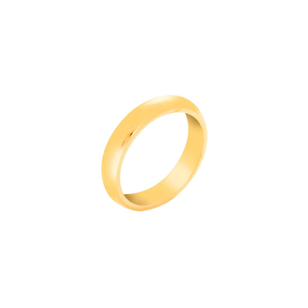 18k Yellow Gold Classic Wedding Band (4.5mm)