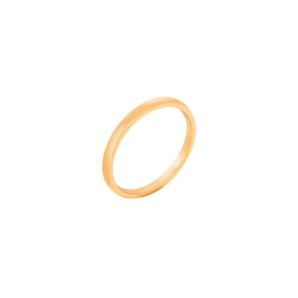 18k Yellow Gold Classic Wedding Band (2mm)