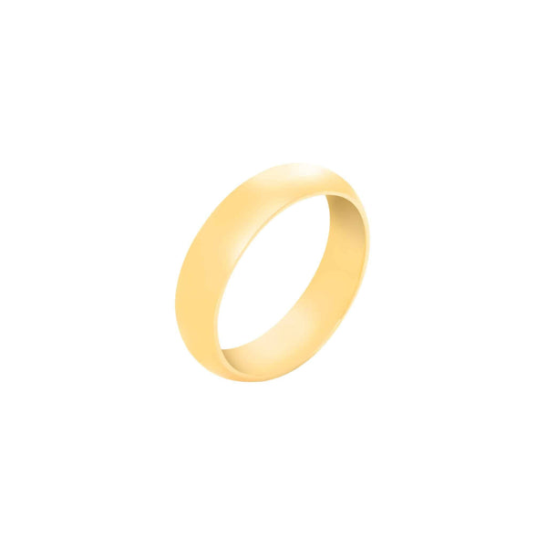 18k Yellow Gold Classic Wedding Band (5.5mm)