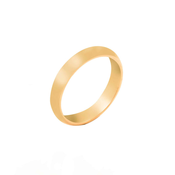 18k Yellow Gold Classic Wedding Band (4.5mm)