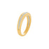 18k T-tone Wedding Band (4mm)