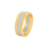 18k T-tone Custom Wedding Band (7mm)