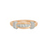 14k T-tone (0.45 Ct Tw.) Princess Diamond Wedding Band