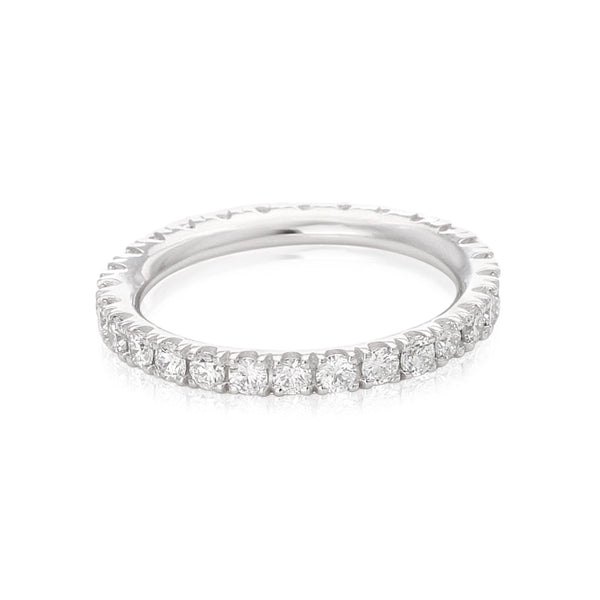 14k White Gold (0.96 Ct. Tw.) Diamond Wedding Band