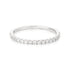 18k White Gold (0.38 Ct. Tw.) Diamond Wedding Band