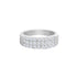 14k White Gold (0.80 Ct. Tw) Wedding Band