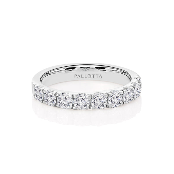 18k White Gold (0.80 Ct. Tw.) Diamond Wedding Band