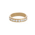 18k Yellow Gold Channel Eternity Wedding Band