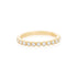 14k Yellow Gold (0.32 Ct. Tw.) Round Stacking Ring