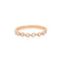 18k Rose Gold (0.30 Ct. Tw.) Swirl Stacking Ring